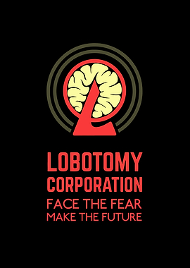 Lobotomy Corporation Logo Poster
