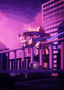 Niko and Prophetbot from OneShot