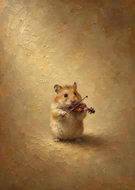 Studious Bookworm Hamster