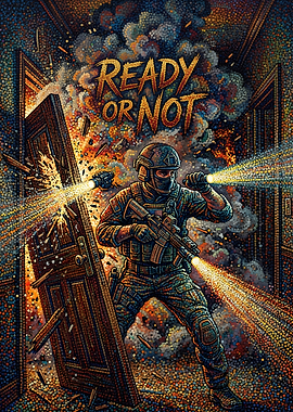 Ready or Not Tactical Shooter Poster