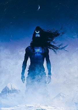 Shiva Who Steps From the Ice