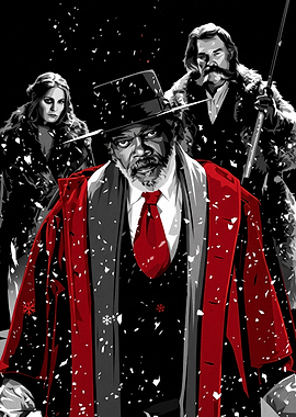 The Hateful Eight Movie Poster Art