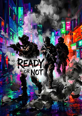 Ready or Not Tactical Game Poster