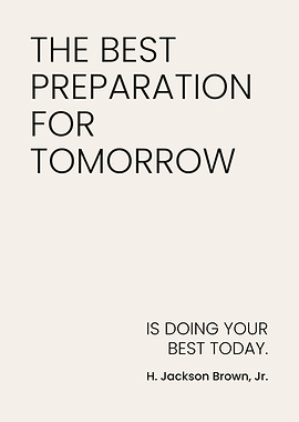 Inspirational Quote Typography Poster