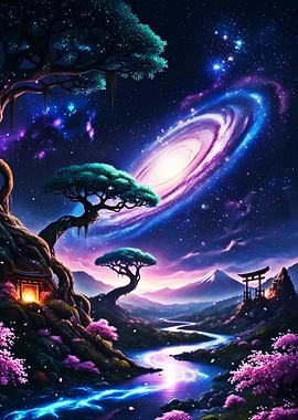 Cosmic Mount Fuji