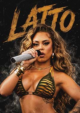 Latto Music Artist Poster