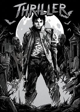 Michael Jackson Thriller Poster