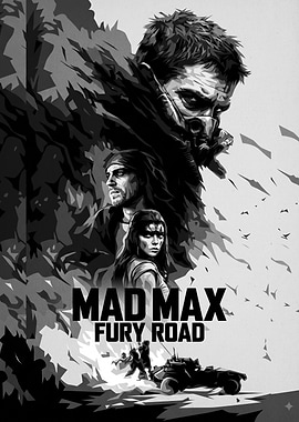 Mad Max Fury Road Poster Art
