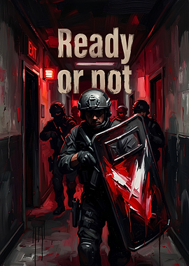 Ready or Not Tactical Squad Poster