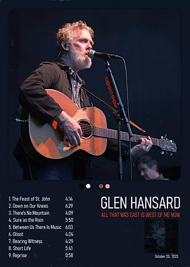 Glen Hansard Album Tracklist Poster