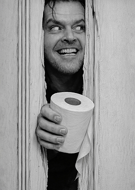 Jack Torrance Toilet Paper Meme