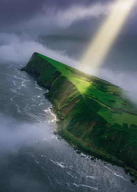 Stormlight Emerald Coastal Headland