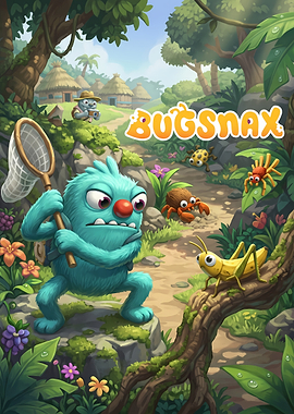 Bugsnax Video Game Key Art