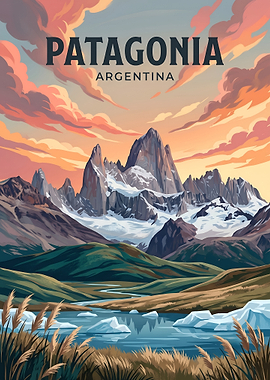 Patagonia Argentina Mount Fitz Roy Landscape