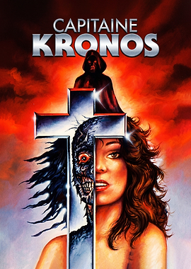 Capitaine Kronos Vintage Movie Poster