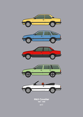 MkII Cavalier classic car collection