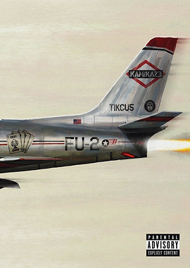 Eminem Kamikaze Album Cover Art