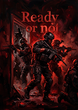 Ready or Not Tactical Squad Poster