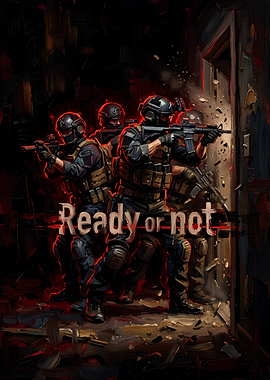 Ready or Not Tactical Squad Poster