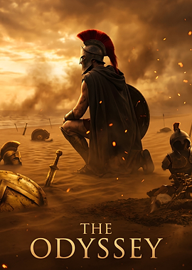 The Odyssey Spartan Warrior Poster