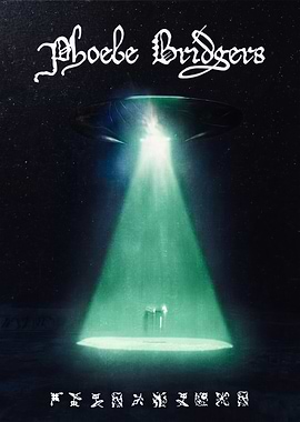 Phoebe Bridgers UFO Poster