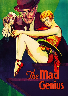 The Mad Genius Vintage Movie Poster