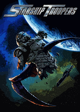 Starship Troopers Movie Poster Art