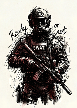 Ready or Not SWAT Tactical Soldier