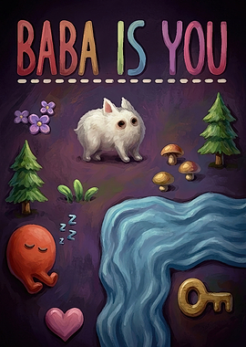 Baba Is You Game Fan Art