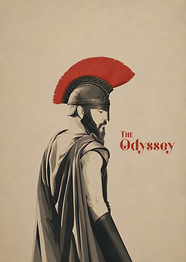 The Odyssey Greek Warrior Poster
