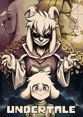 Undertale Asriel Dreemurr Fan Art