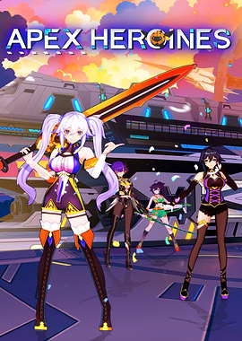 Apex Heroines Anime Game Poster