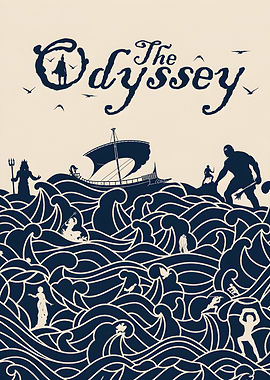 The Odyssey Greek Mythology Poster