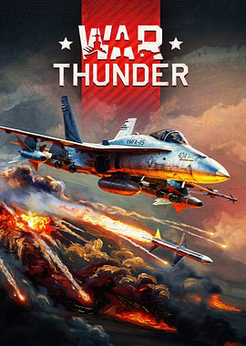War Thunder F/A-18 Hornet Combat Art
