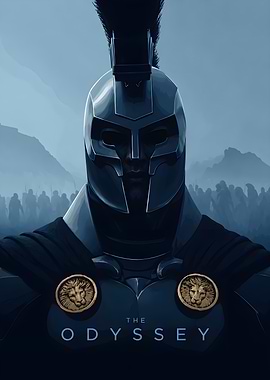 The Odyssey Spartan Warrior Poster