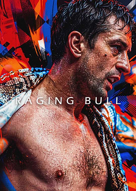 Raging Bull Movie Poster Art