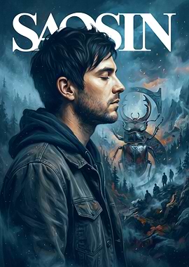 Saosin Band Art with Giant Beetle