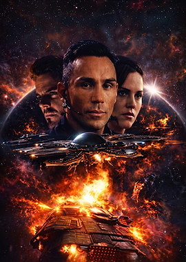 The Expanse Sci-Fi Poster