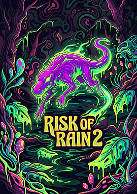Risk of Rain 2 Neon Creature