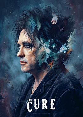 Robert Smith The Cure Portrait