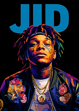 JID Pop Art Portrait