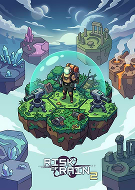 Risk of Rain 2 Isometric Art