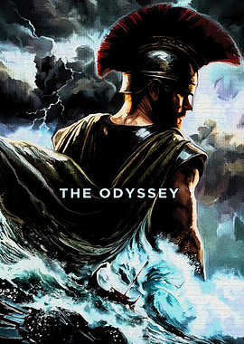 The Odyssey Greek Warrior Poster
