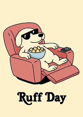 Ruff Day Dog Relaxing