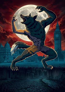 Werewolf in London Under Full Moon