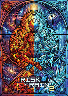 Risk of Rain 2 Stained Glass