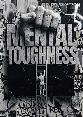 Mental Toughness Motivational Poster