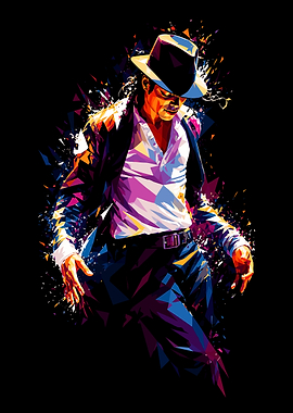Michael Jackson Pop Art Portrait