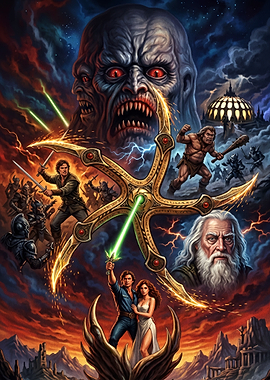 Krull Movie Poster Art