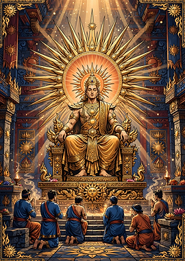 Surya Dev Hindu Sun God